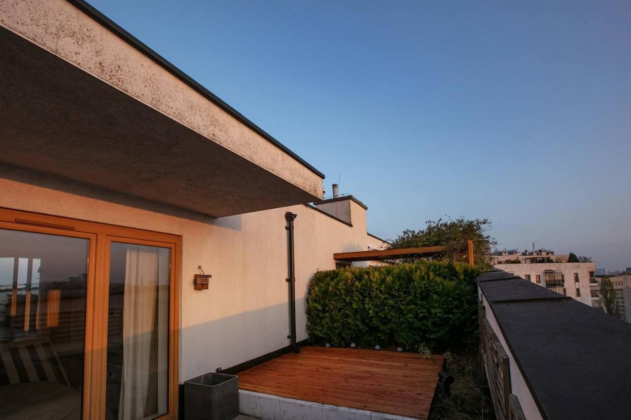 Dwupoziomowy, Rodzinny Apartament. Ochrona, Garaz. Warschau Exterior foto