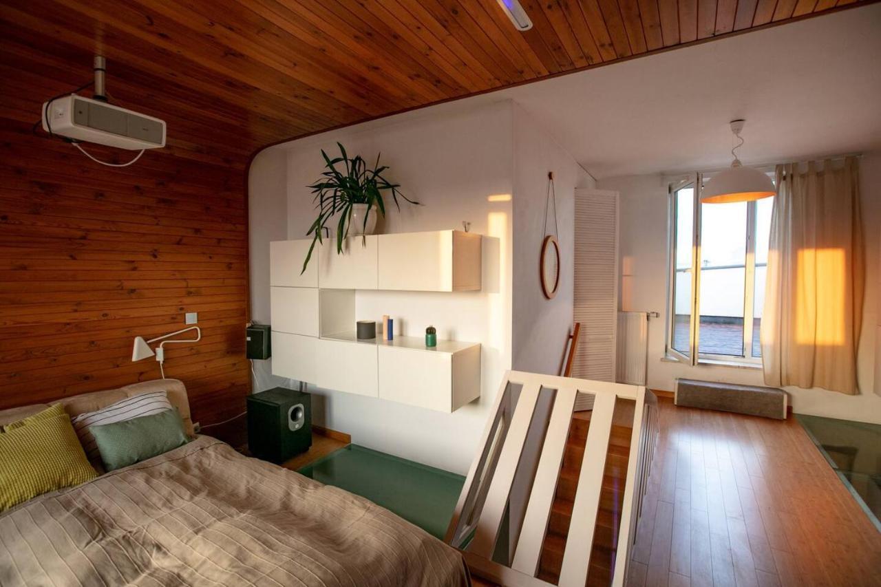 Dwupoziomowy, Rodzinny Apartament. Ochrona, Garaz. Warschau Exterior foto